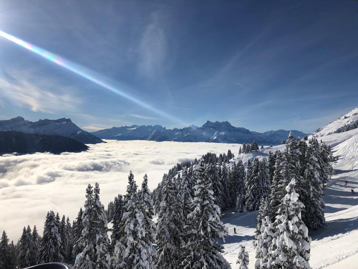 Swiss Mountains Apartamento Leysin Exterior foto